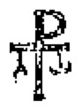 Example of a staurogram in the Catacombs