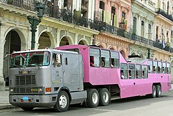 Trailer bus in Havana (2006)
