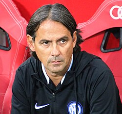 Simone Inzaghi coached Inter from 2021 to 2025, he holds the club record for most wins in the Champions League and in all UEFA competitions (25).
