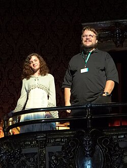 Ivana Baquero and del Toro receive a standing ovation after the North American premiere of Pan's Labyrinth at the 2006 Toronto International Film Festival