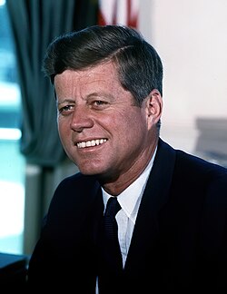 John F. Kennedy was a Massachusetts native, and 35th President of the United States from 1961 to 1963.