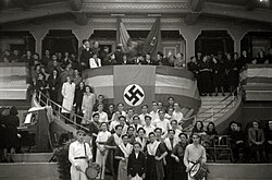 Falangist celebration in 1941
