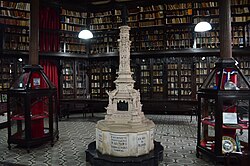 Royal Portuguese Reading Cabinet interior view.