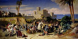 Reconquest of Beirut, Alexandre Hesse, 1842