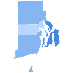 County results of the 2024 Presidential election. Kamala Harris (D) won every county, though she won Kent County by a narrow margin of 1.9%
