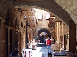 Alleyway inside the Old Souks