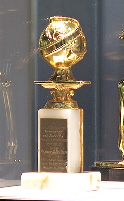 A Golden Globe.