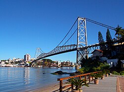 Hercilio Luz Bridge.