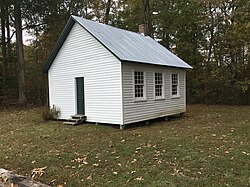 Drayden Schoolhouse in St. Mary's County, Maryland