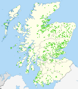 Scottish placenames with the element bal- (from Gaelic baile meaning home, farmstead, town or city), show the distribution of medieval Gaelic settlements