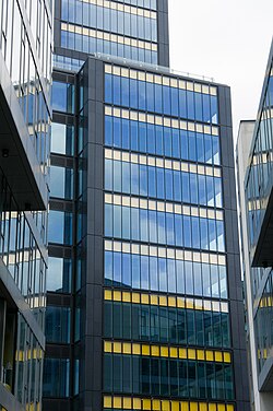 Google's European headquarters, the Montevetro building