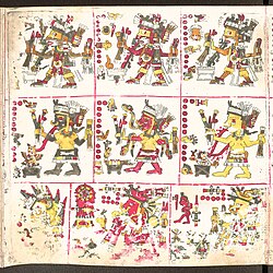 Embodied spirits; Tonalleque (1), Cihuateteo (2).