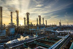 Ruwais Refinery is the fourth-largest single-site oil refinery in the world and the biggest in the Middle East.