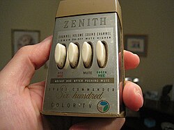 The Zenith Space Commander Six hundred remote control