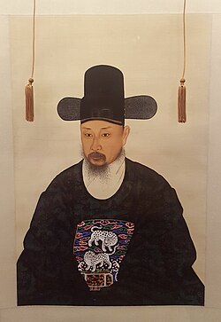 Portrait of Kim Hu (1751–1805), a military officer of the Joseon dynasty