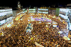 2011 Anti-austerity protests in the Puerta del Sol