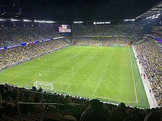 The Geodis Park, home of the Nashville SC is the biggest soccer specific stadium in the United States with a capacity of 30,109 people.
