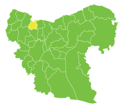 Azaz is the administrative center of Nahiya Azaz and the Azaz District.