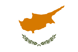 The Flag of Cyprus uses its own map for its flag