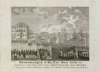 John disembarks in Lisbon