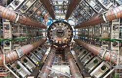 The eight toroid magnets of the ATLAS detector