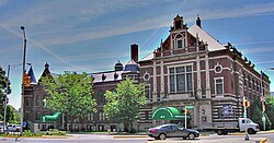 The former Das Deutsche Haus in Indianapolis, today known as the Athenaeum
