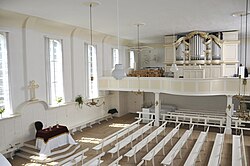 A Moravian church in Neudietendorf in Thuringia, Germany
