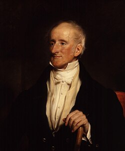 Portrait of Sir Francis Burdett by Sir Martin Archer Shee, 1843