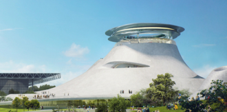 Previous plan for the museum in Chicago