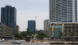 High rises in downtown Luanda
