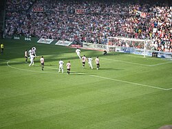 Match between Athletic Bilbao and Real Madrid.