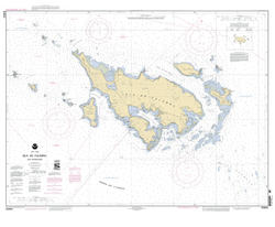  A map of an island