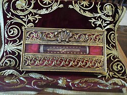 Relics of George at São Jorge parish church, São Jorge, Madeira Island, Portugal