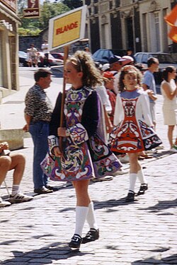 Irish dancers, 1998