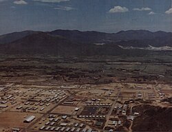 Camp Thunderbolt the Division base camp, Qui Nhon, August 1968