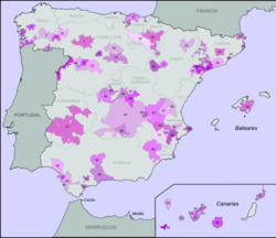 Spanish wine-producing regions