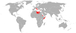 Italy and its colonial possessions in 1914