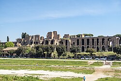 The Ancient-Imperial-Roman palaces of the Palatine, a series of palaces located in the Palatine Hill, express power and wealth of emperors from Augustus until the 4th century.