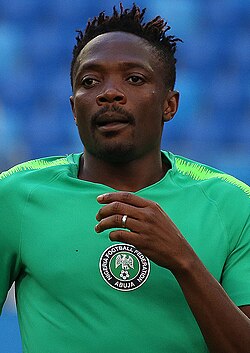 Ahmed Musa is Nigeria's most capped player with 110 appearances.