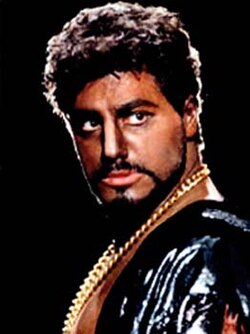 José Cura as Otello at the Teatro Colón in 1999