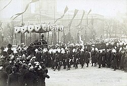 Emperor William I's funeral procession
