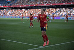 Putellas with Spain in 2024