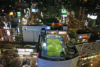 A futsal arena in Tokyo