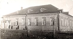 The original building of Yeshivat Mir in Belarus