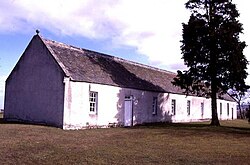 St. Ninian's Church from 1755 is a Catholic clandestine church located at the Enzie