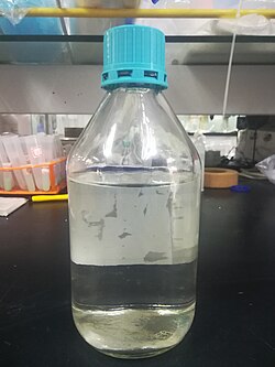 A standard laboratory solution of 28% ammonia
