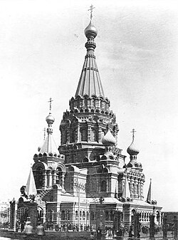 The Alexander Nevsky Cathedral, once the most dominant landmark in Baku, was demolished in the 1930s under Stalin.