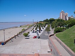 Parque de España, from the steps of the Cultural Center.