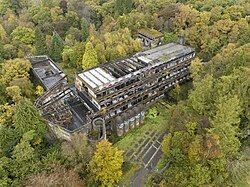 St Peter's Seminary from the air in October 2022