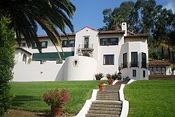 Villa Las Colinas, a historic Mission Revival estate built by Charles E. Toberman in 1922